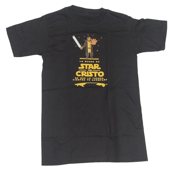 Camiseta Star con Cristo