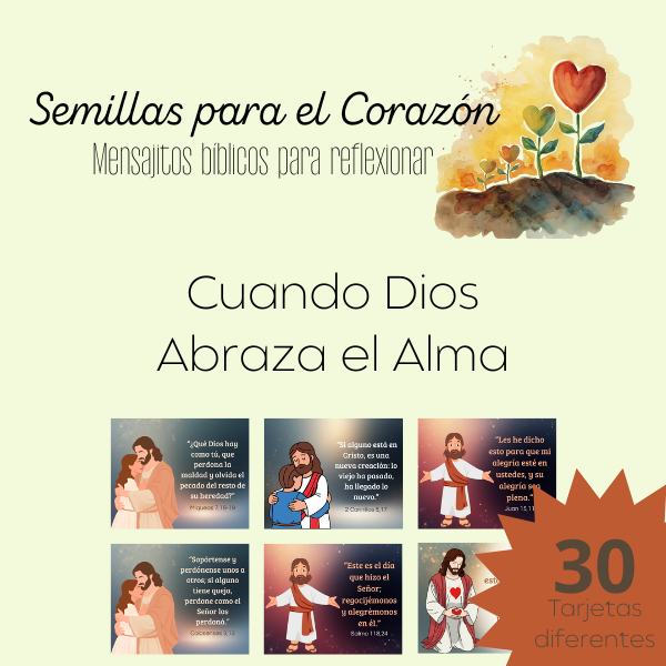 semillas para el corazón – consuelo, sanación y esperanza